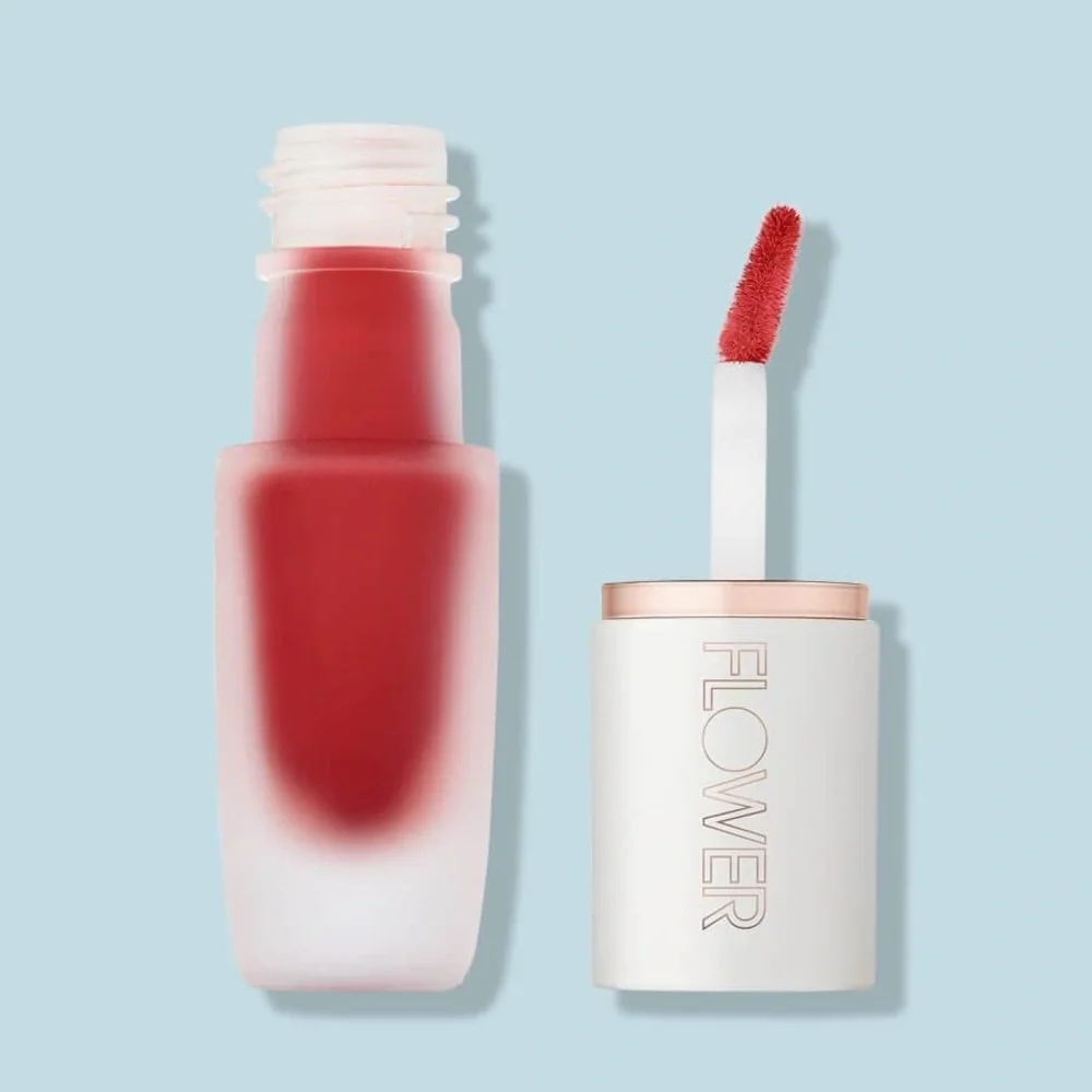3/$15 Flower by Drew Perfect Pout Soft Matte Lip Color in Icon